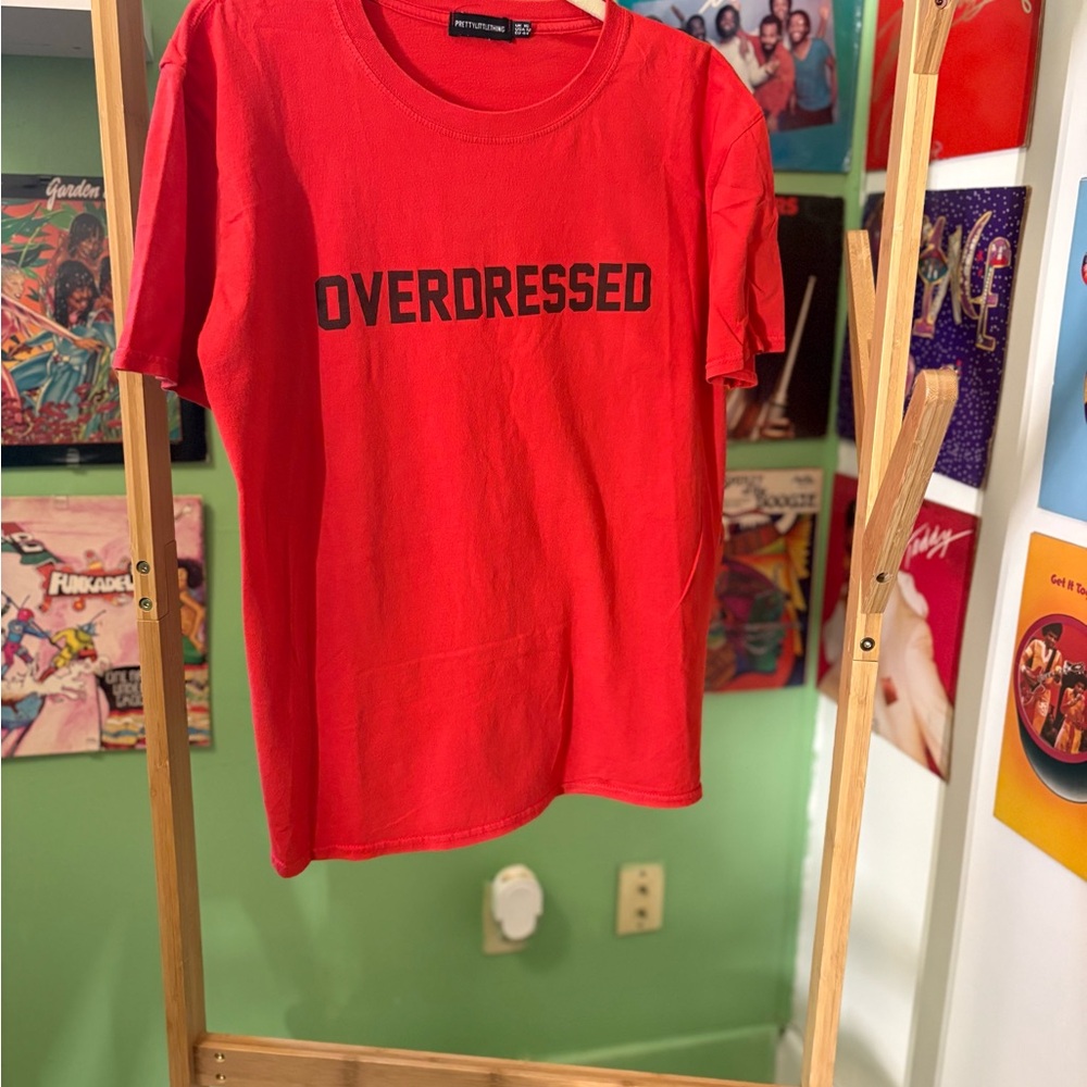 PrettyLittleThing Bold Red Tee